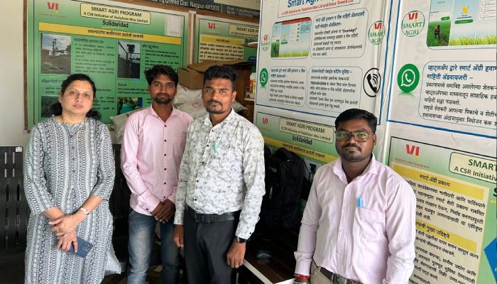Solidaridad-Supported FPO Establishes Input Centre; Briefs Farmers on Smart Agri Project