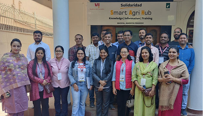 ICAR scientists analyse agritech innovations at the Smart Agri Hub, Bhopal