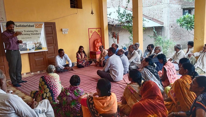 Organic farming standards and practices discussed in awareness drives