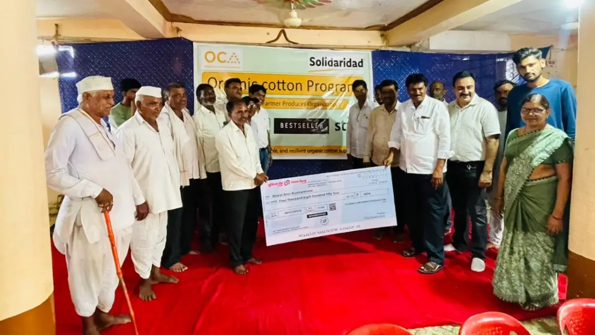 Cotton Farmers in Maharashtra Receive Premium Payments under Direct-to-Farm Sourcing Initiative