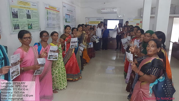 Training of women farmers