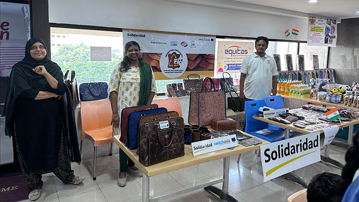 Solidaridad facilitates market linkages for women entrepreneurs in leather industry