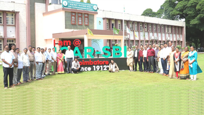 Training-cum-exposure visit at ICAR–Sugarcane Breeding Institute, Coimbatore